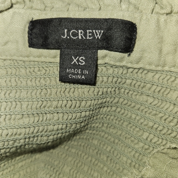 J.Crew Womans Long Sleeve Green Size XS - Picture 9 of 11